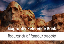 Biography Reference Bank image