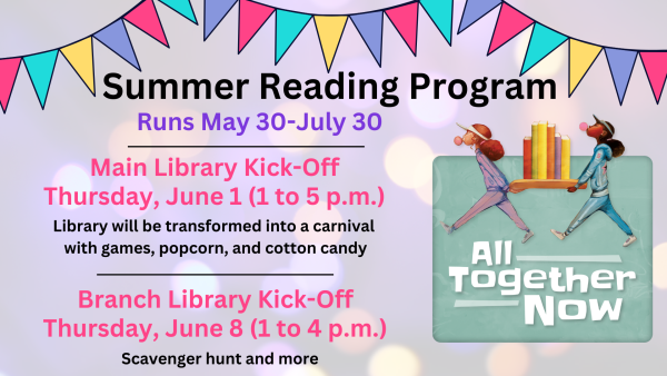 Kickoff Events for Summer Reading