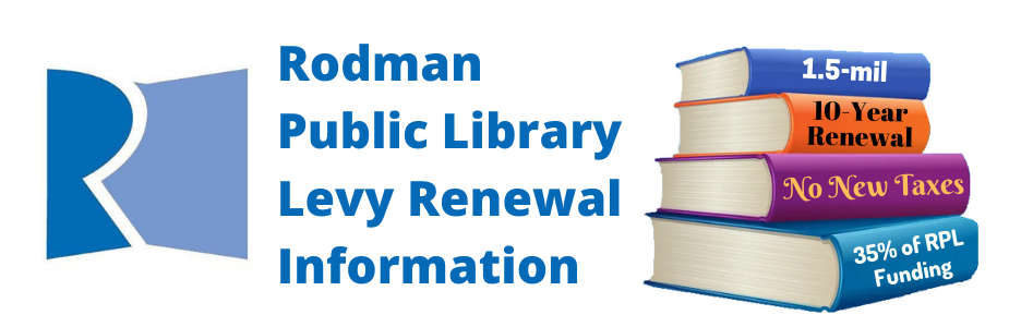 Rodman Public Library Levy Renewal Information