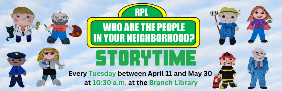 Who Are The People in Your Neighborhood Storytime 